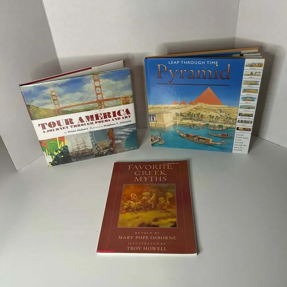 Lot of 3 Children's Educational Books